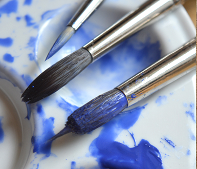 Workshop Delfts Blauw schilderen
